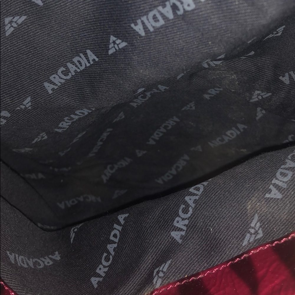 Black and Red Zebra Print Leather Arcadia Bag - Picture 3 of 5